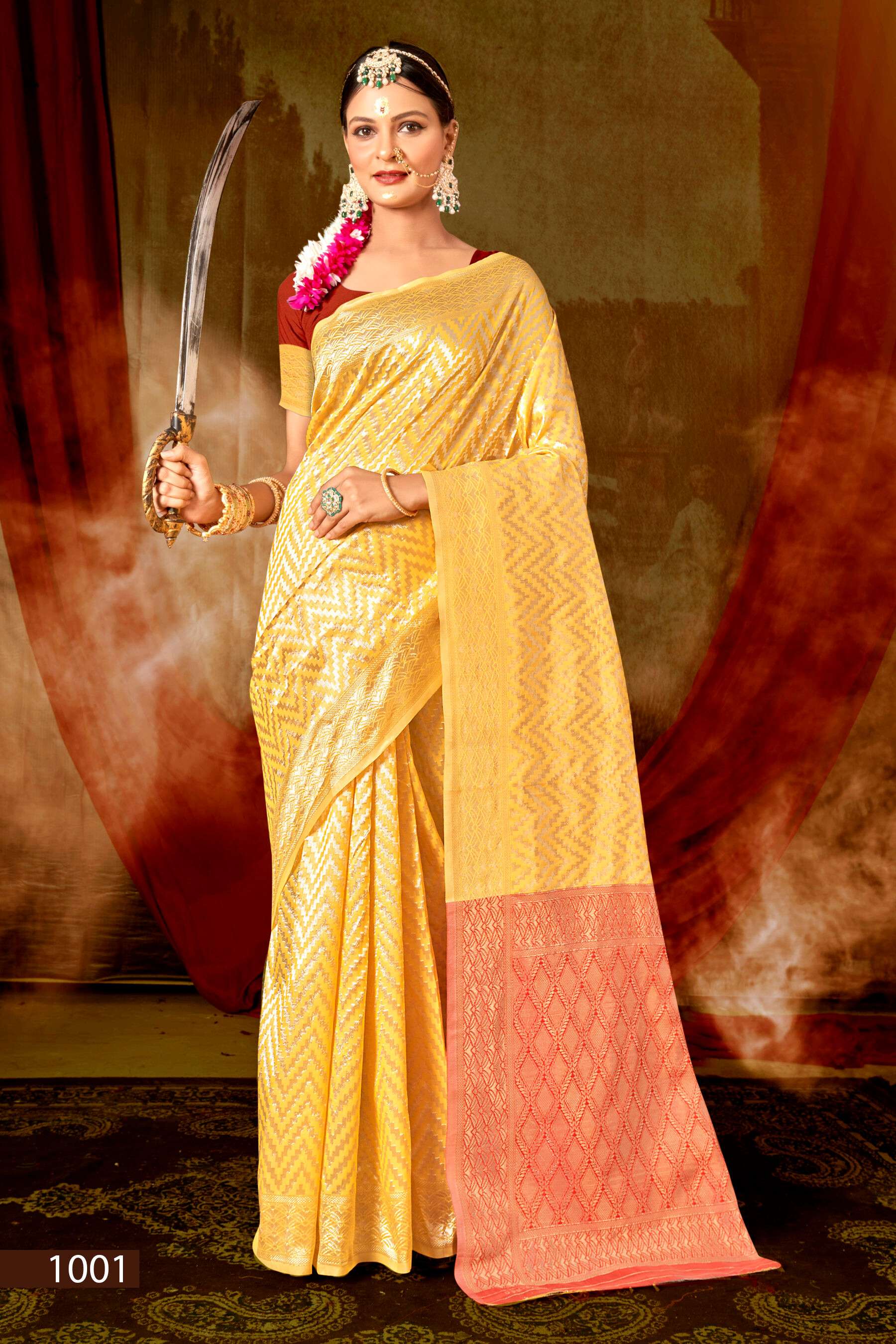 Saroj Soft Cotton Linen Saree Wholesale catalog  