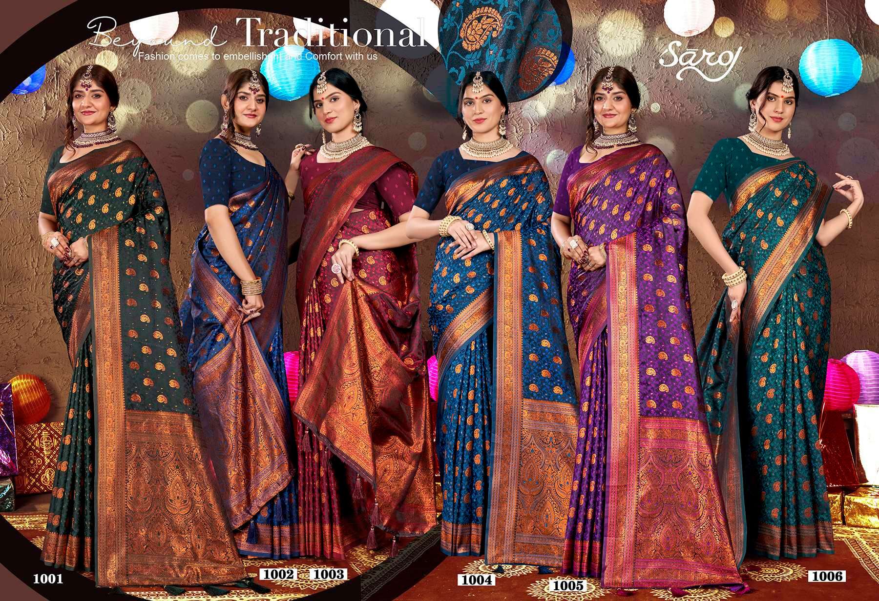Saroj  Sudamini vol.2 Soft silk Saree Saree Wholesale catalog    