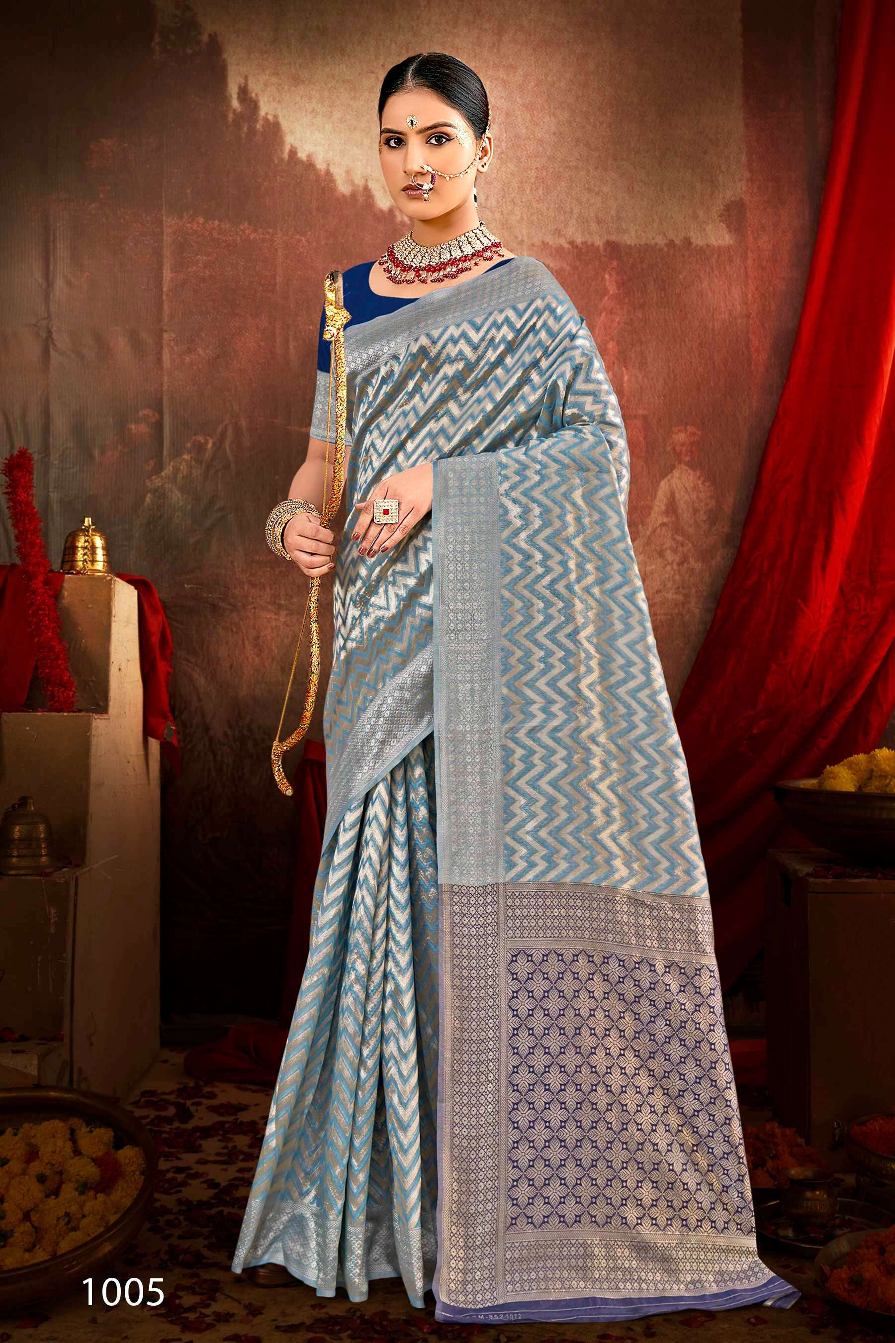 Saroj Tulip vol.2 Soft Cotton Linen saree wholesale catalog