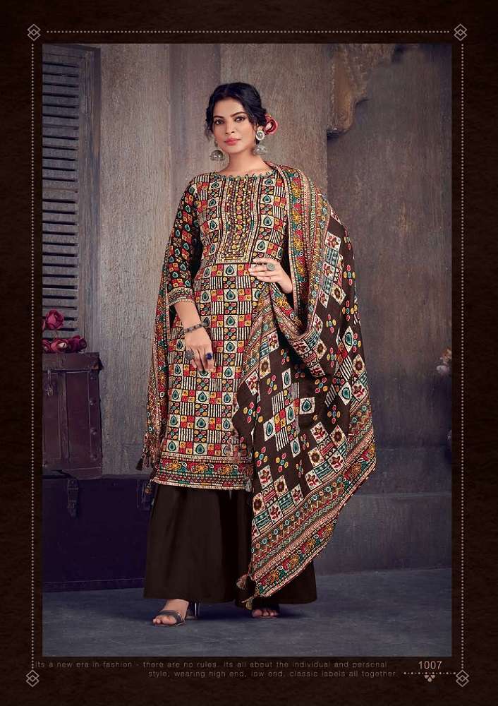 SAT Gulmarg Pashmina Vol-14 -Dress Material -Wholesale Catalog