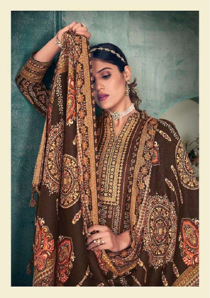 Sat Pashmina Vol 15 Designer Dress Material Wholesale catalog