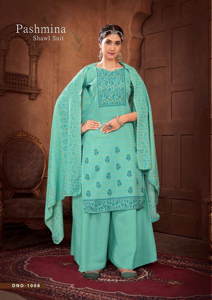 Sat Pashmina Vol-16 – Dress Material - Wholesale Catalog