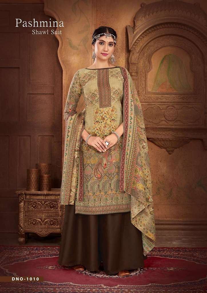 Sat Pashmina Vol-16 – Dress Material - Wholesale Catalog