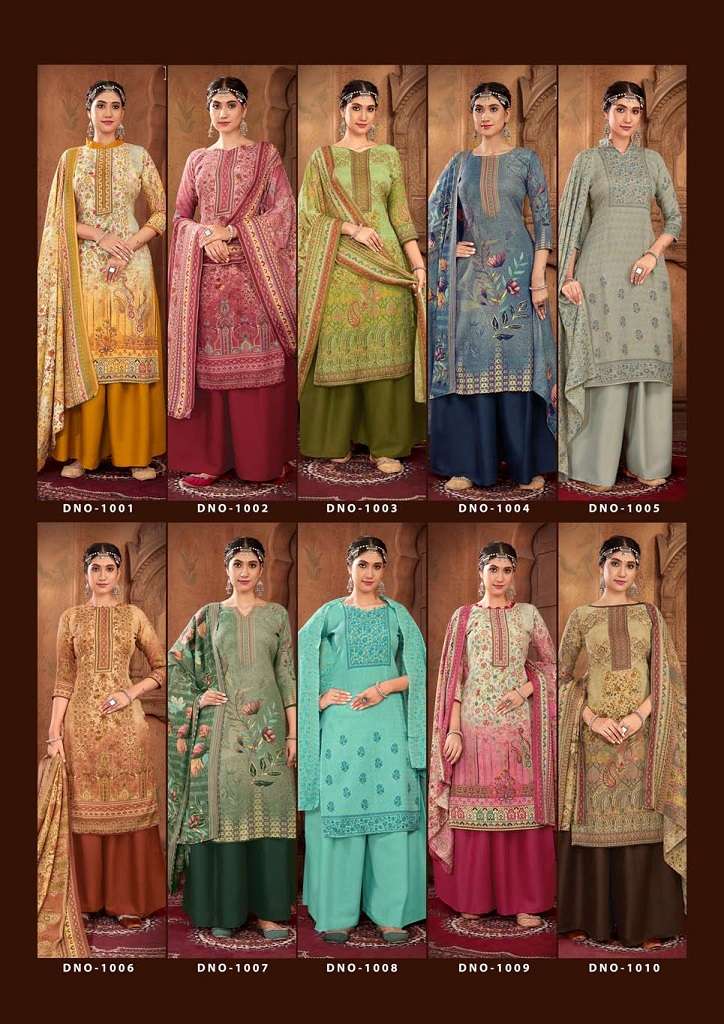 Sat Pashmina Vol-16 – Dress Material - Wholesale Catalog