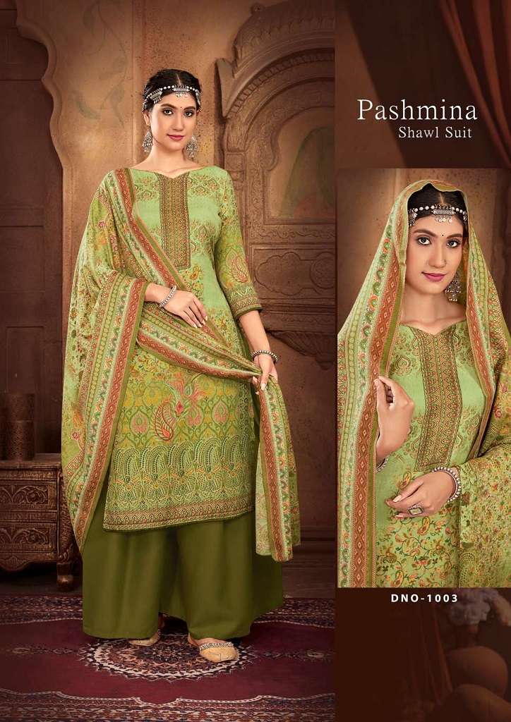 Sat Pashmina Vol-16 – Dress Material - Wholesale Catalog