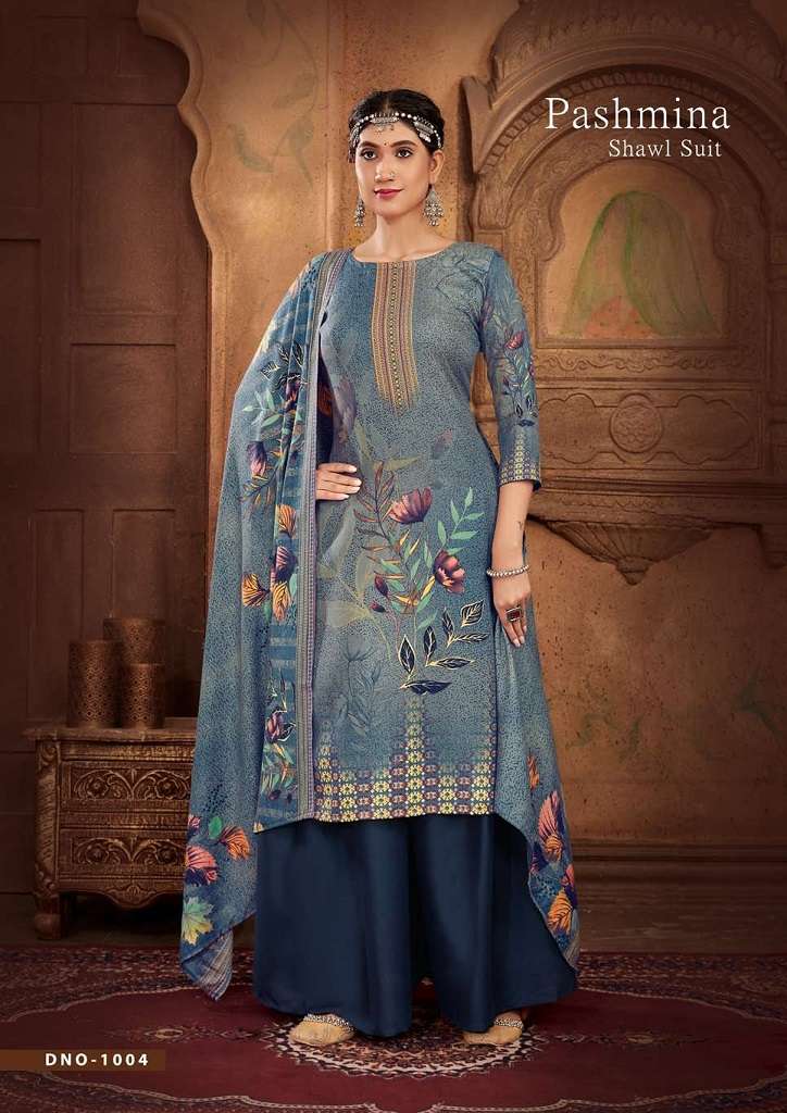Sat Pashmina Vol-16 – Dress Material - Wholesale Catalog