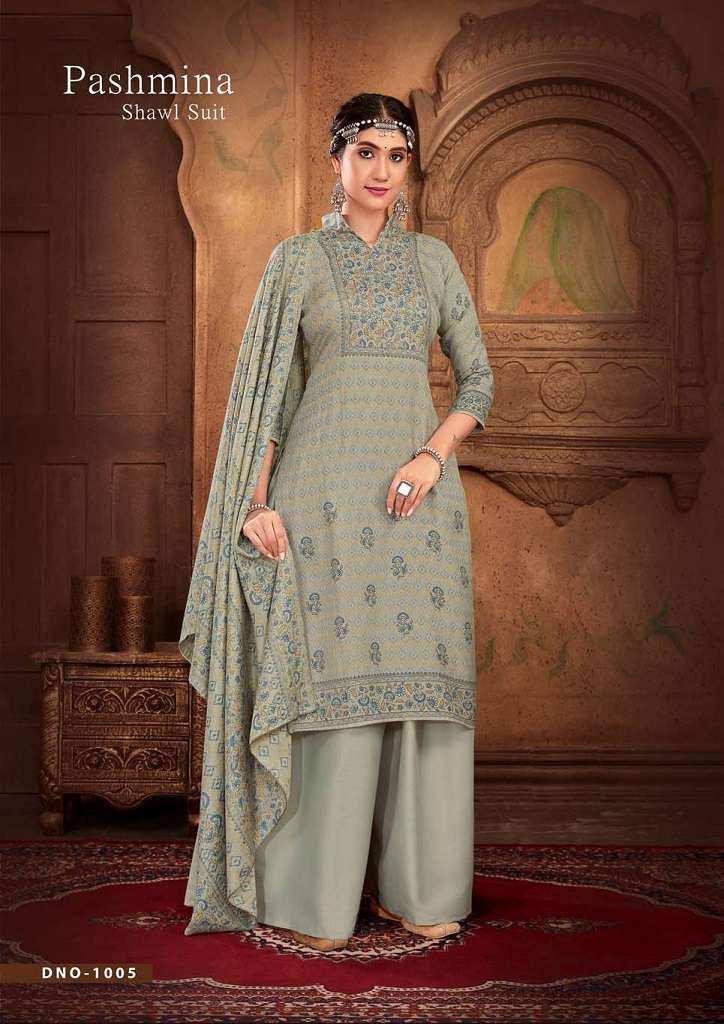 Sat Pashmina Vol-16 – Dress Material - Wholesale Catalog
