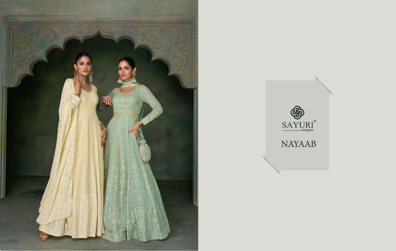 SAYURI DESIGNER NAYAAB Salwar Kameez Wholesale catalog