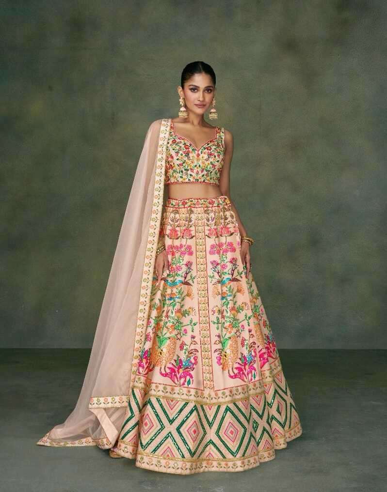 Sayuri Odhani 5363 Tafeta Silk Designer Lehenga Choli Wholesale catalog