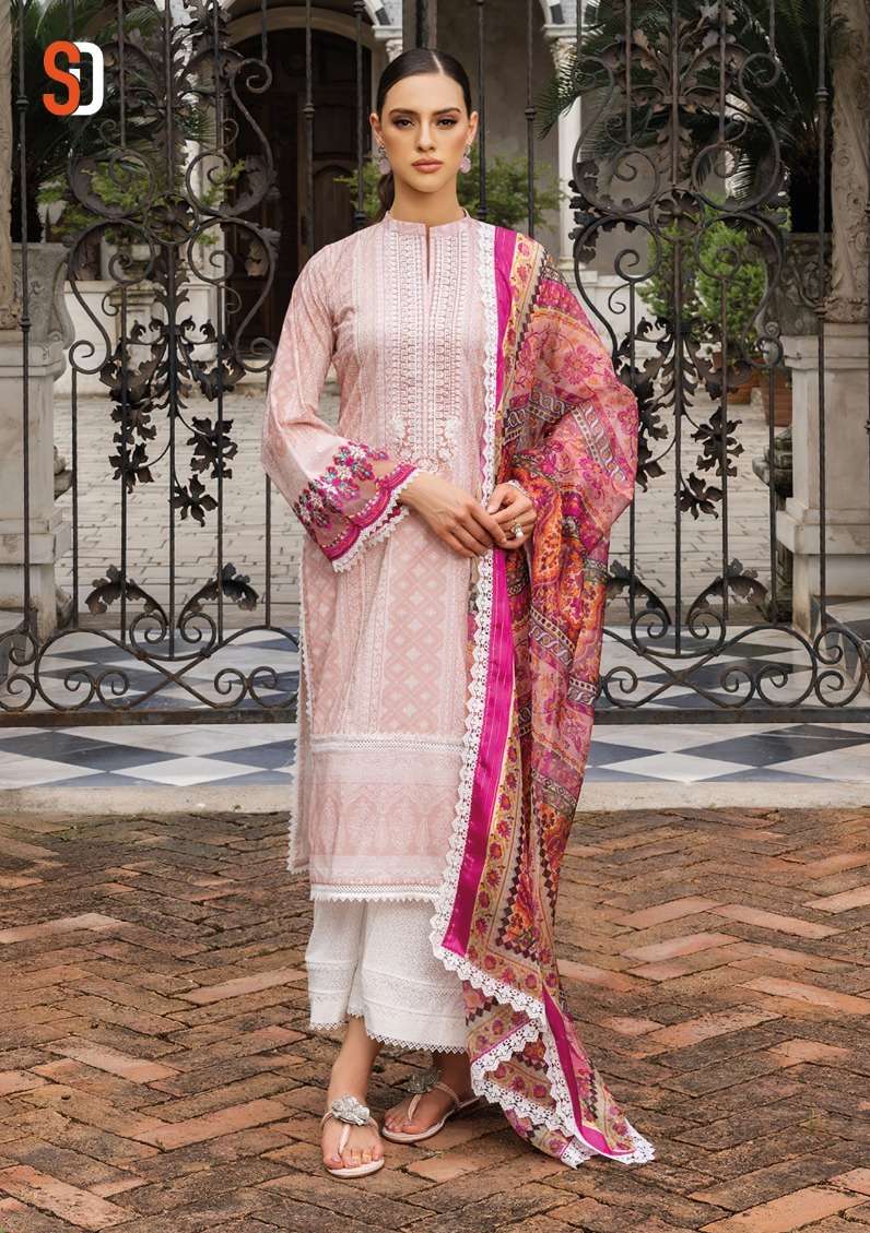 Shraddha Bliss Vol 1 Cotton Embroidered Pakistani Suits Wholesale catalog