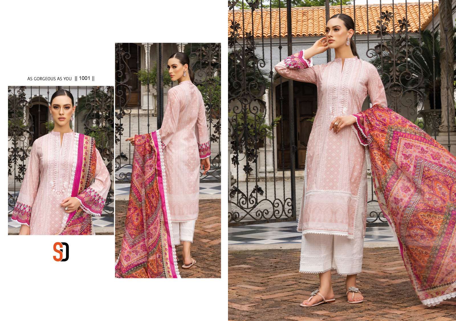 Shraddha Bliss Vol 1 Cotton Embroidered Pakistani Suits Wholesale catalog