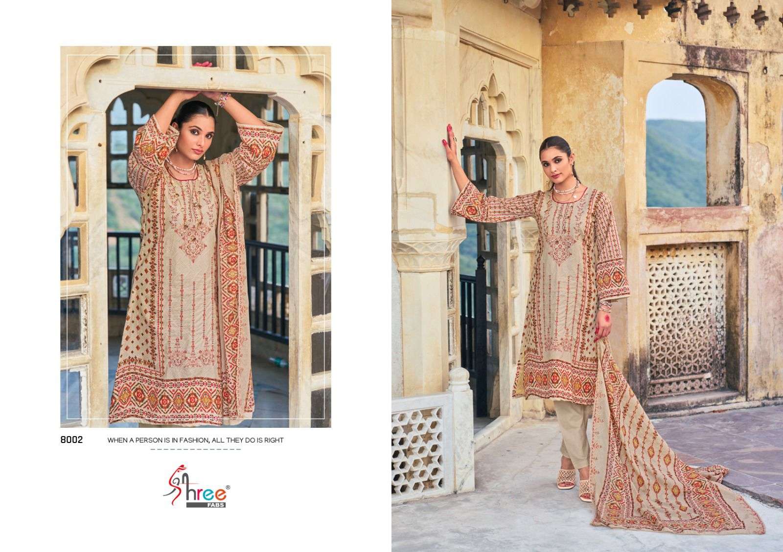 Shree Bin saeed Lawn Collection Vol 8 Salwar Suits Wholesale catalog