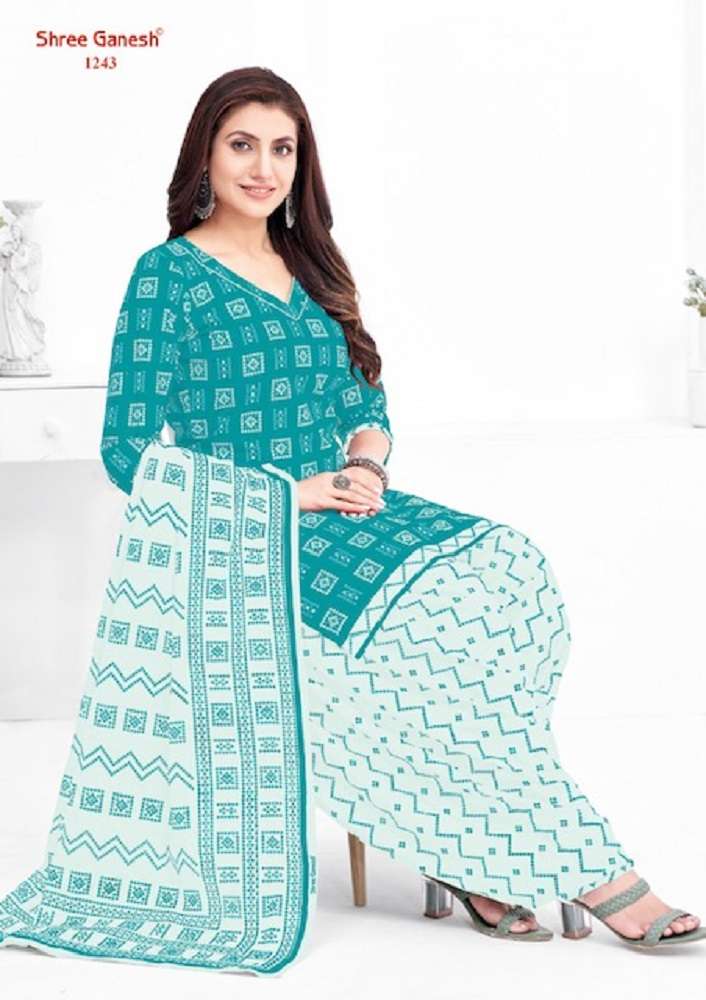 Shree Ganesh Bandhni Patiyala Special Vol-2 -Dress Material -Wholesale Catalog