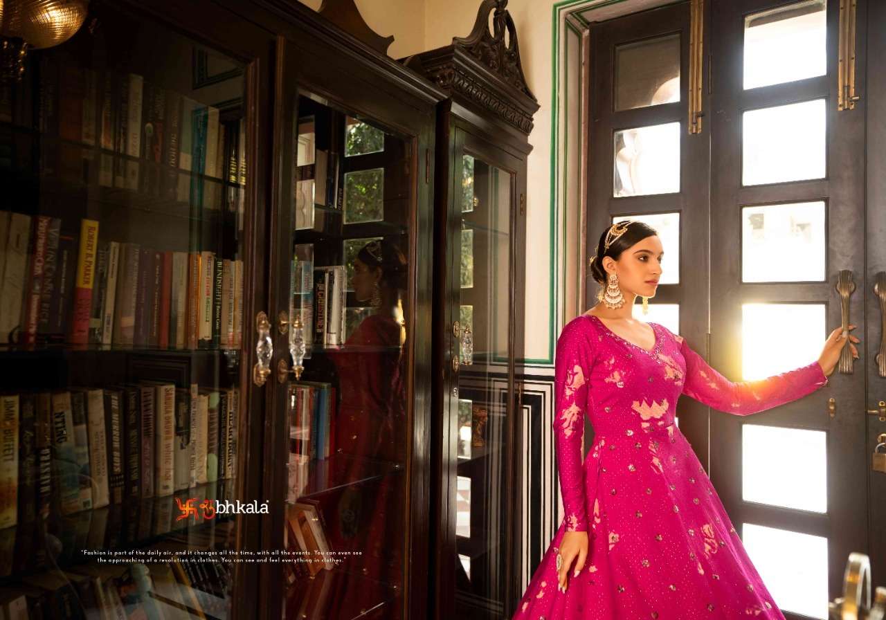 SHUBHKALA  FLORY VOL. 20 Printed Long Anarkali Gown Wholesale catalog