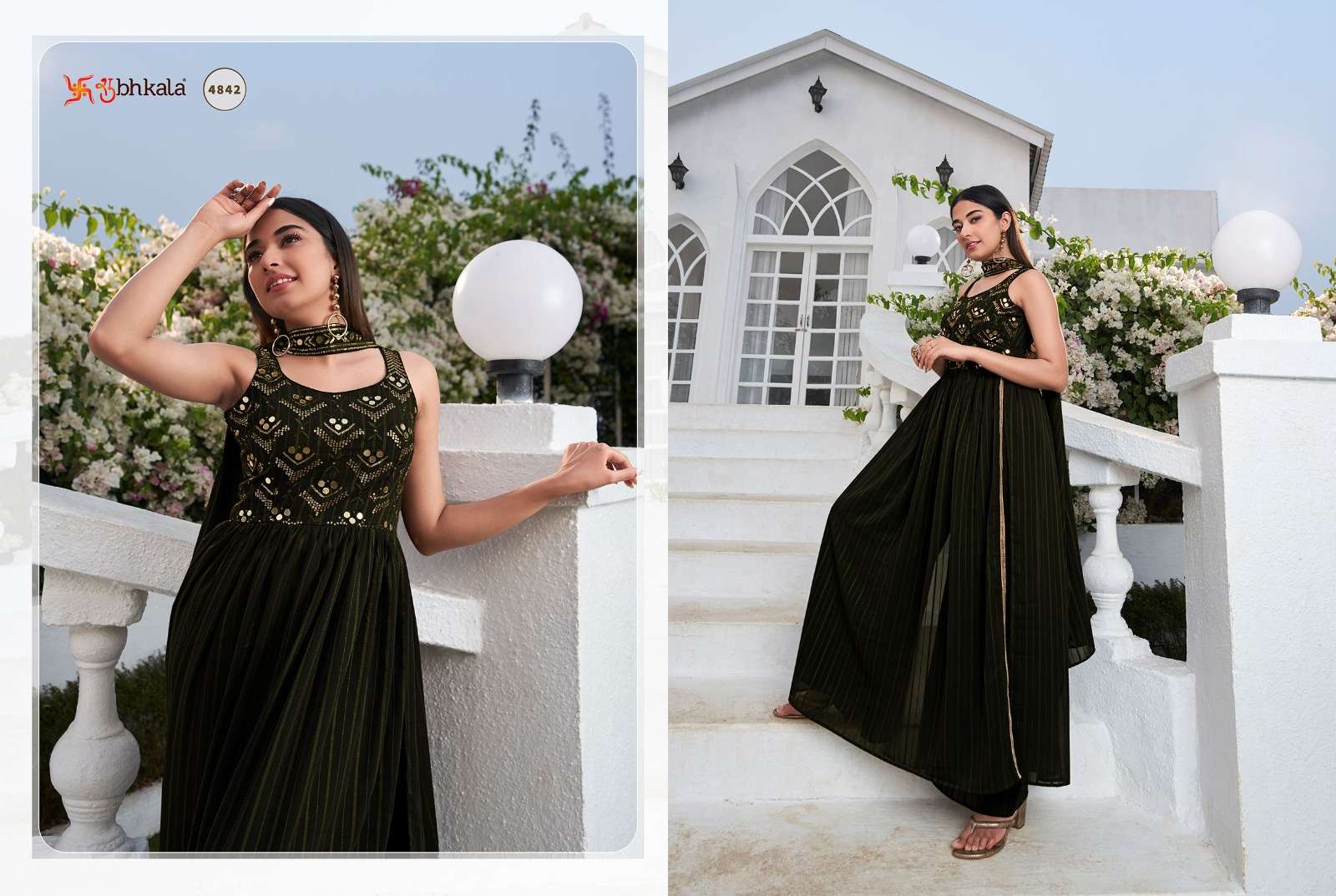 SHUBHKALA FLORY VOL. 28 Embroidered Stitched New Style Salwar Suit Wholesale catalog