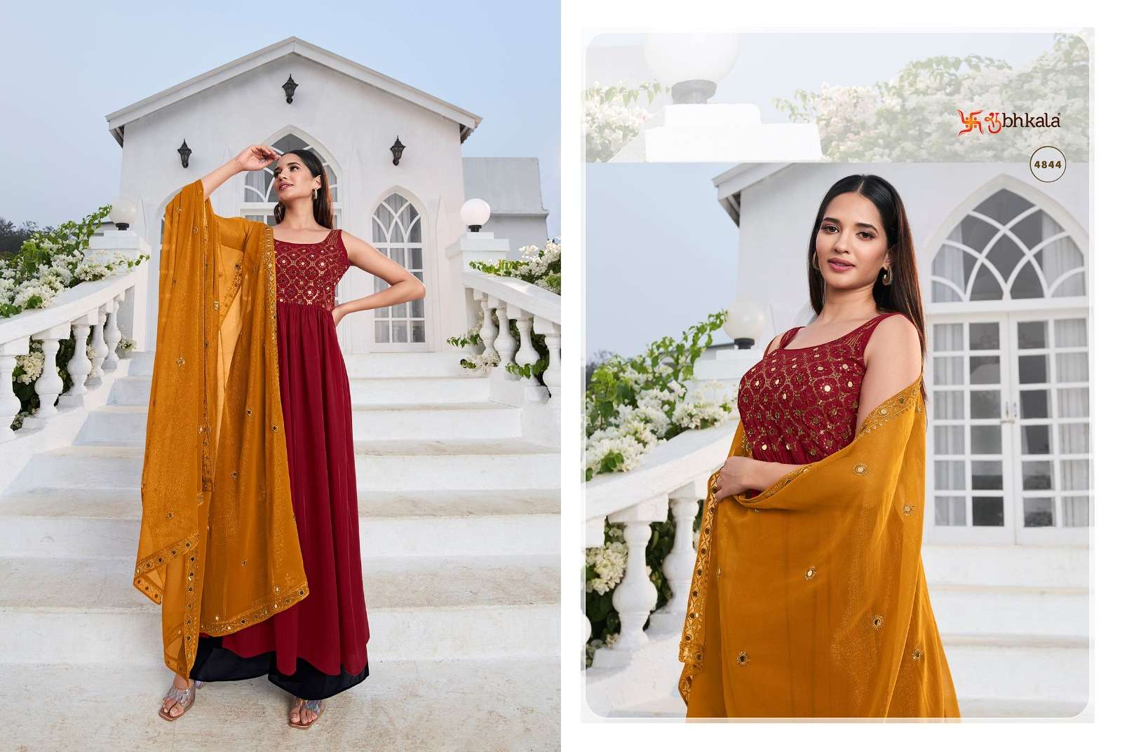 SHUBHKALA FLORY VOL. 28 Embroidered Stitched New Style Salwar Suit Wholesale catalog