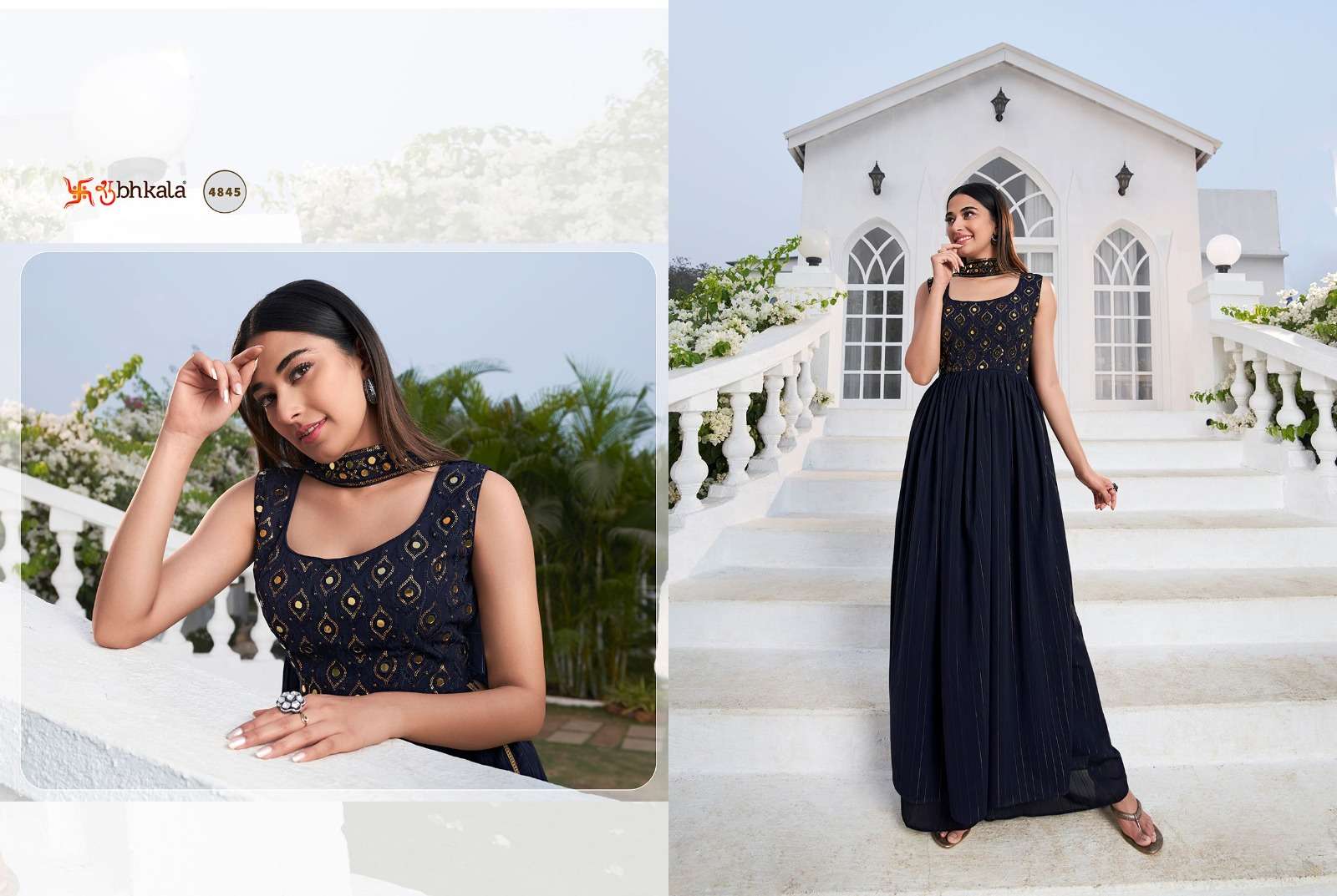 SHUBHKALA FLORY VOL. 28 Embroidered Stitched New Style Salwar Suit Wholesale catalog