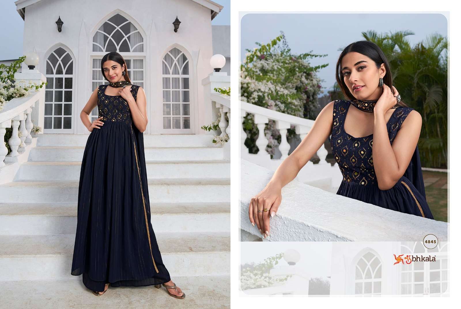 SHUBHKALA FLORY VOL. 28 Embroidered Stitched New Style Salwar Suit Wholesale catalog