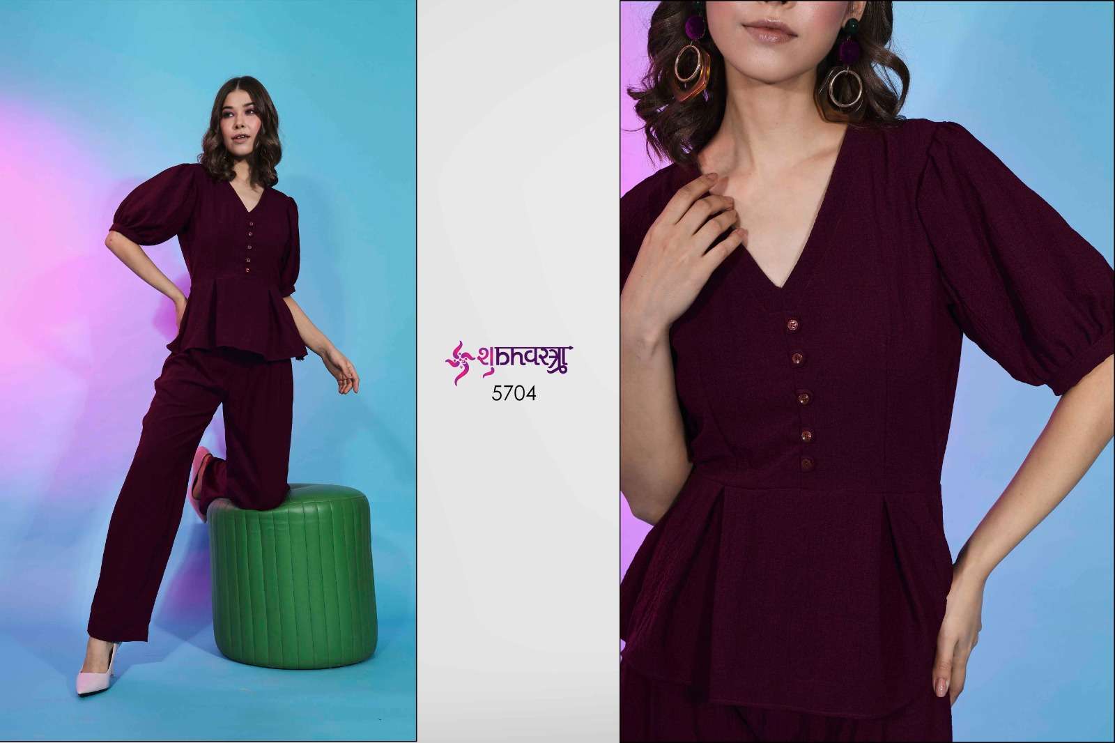 SHUBHVASTRA FEMELLA VOL. 10 Western Co-Ords Set Kurti Wholesale catalog