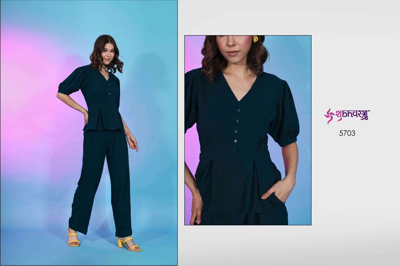 SHUBHVASTRA FEMELLA VOL. 10 Western Co-Ords Set Kurti Wholesale catalog