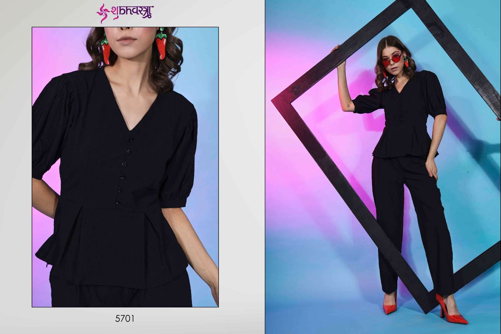 SHUBHVASTRA FEMELLA VOL. 10 Western Co-Ords Set Kurti Wholesale catalog