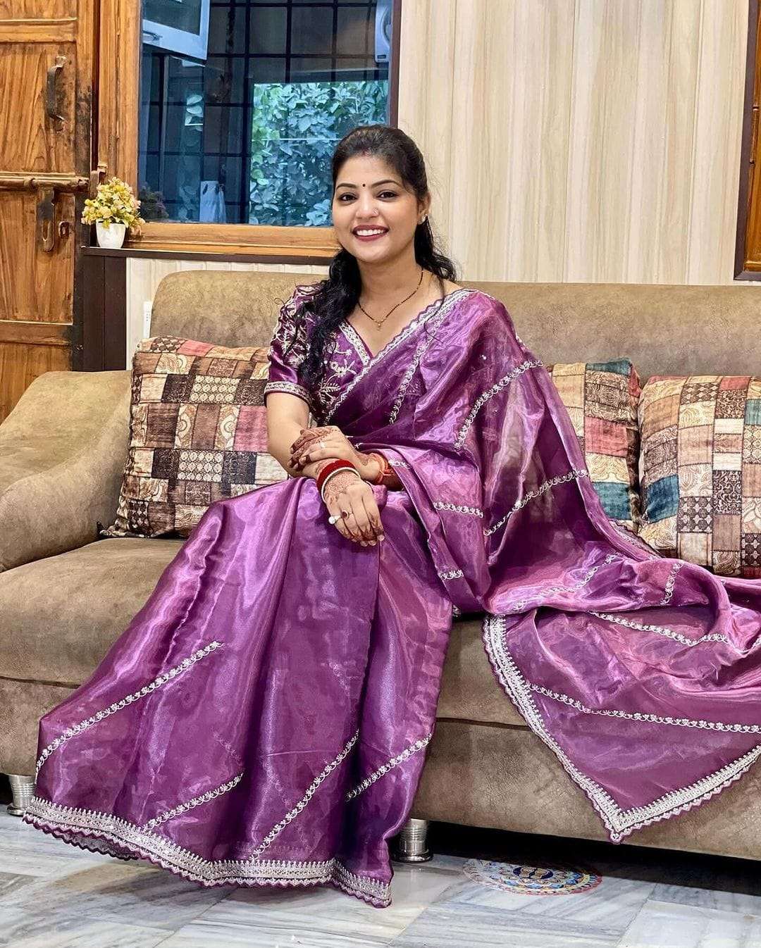 Soniya Beautiful Soft Zimmy Silk Saree Wholesale catalog