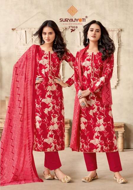 Suryajyoti Naishaa Vol-37 – Dress Material - Wholesale catalog
