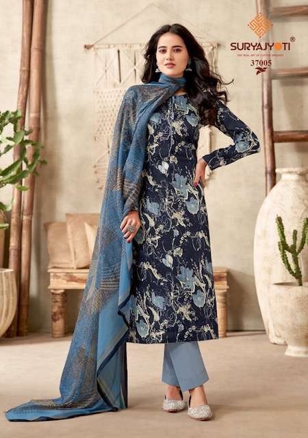 Suryajyoti Naishaa Vol-37 – Dress Material - Wholesale catalog