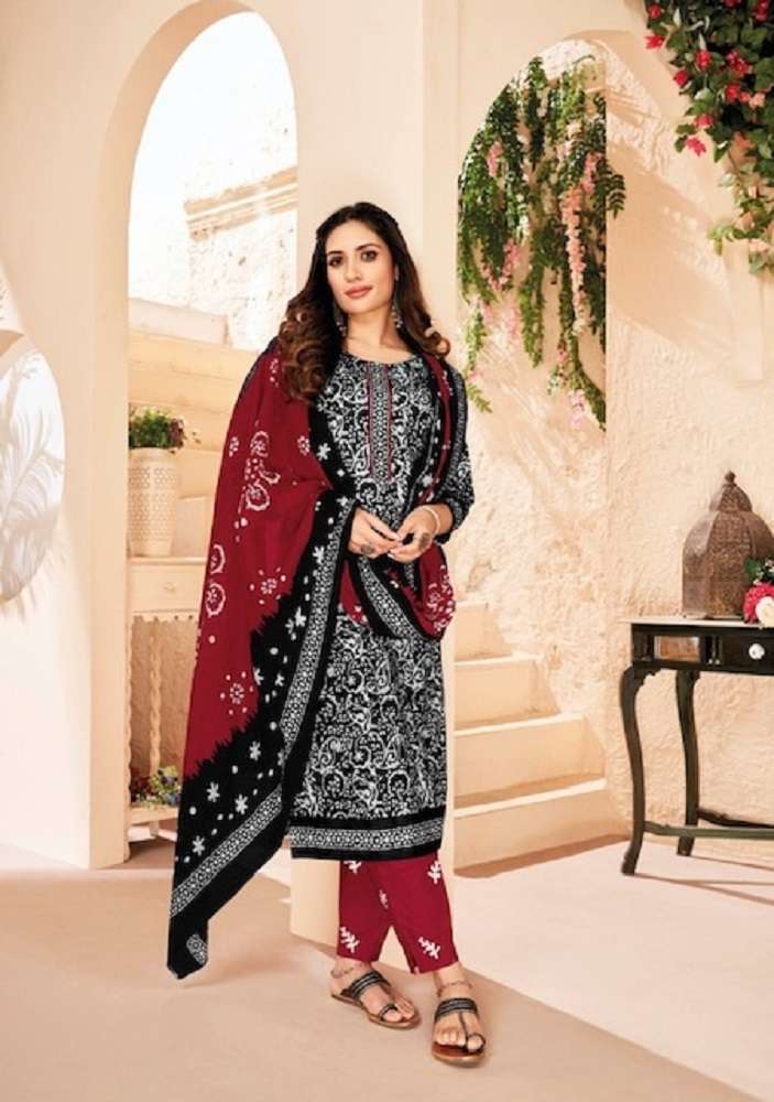 Suryajyoti Pehnava Vol-5 –Kurti Pant With Dupatta -Wholesale Catalog