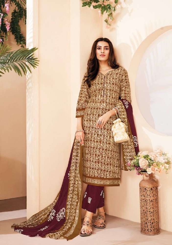 Suryajyoti Pehnava Vol-5 –Kurti Pant With Dupatta -Wholesale Catalog