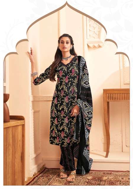 Suryajyoti Preyashi Vol-6 – Kurti Pant With Dupatta - Wholesale Catalog