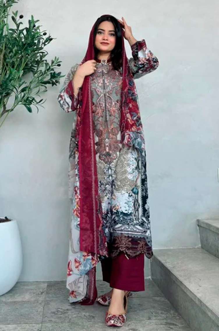 Taj 439 And 440 Cotton Printed Pakistani Suits Wholesale catalog