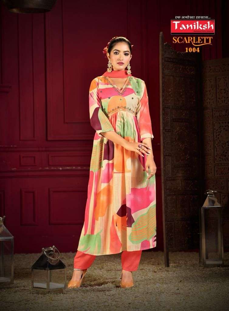 TANIKSH SCARLETT vol - 1 Kurti Wholesale catalog 