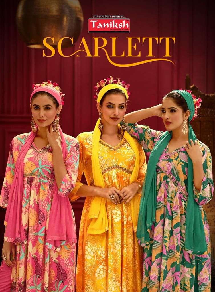 TANIKSH SCARLETT vol - 1 Kurti Wholesale catalog 