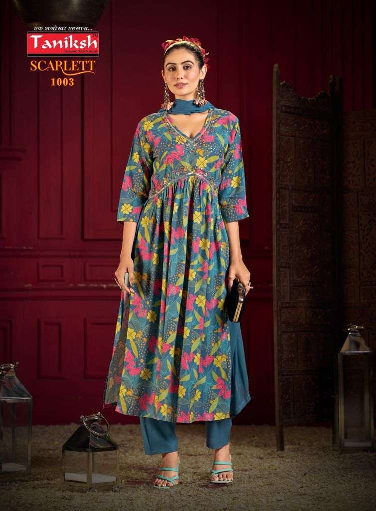 TANIKSH SCARLETT vol - 1 Kurti Wholesale catalog 