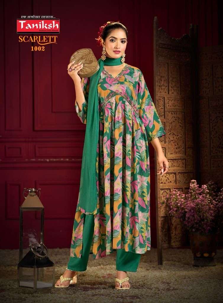 TANIKSH SCARLETT vol - 1 Kurti Wholesale catalog 