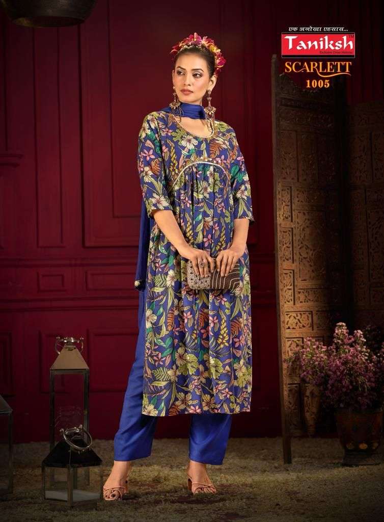 TANIKSH SCARLETT vol - 1 Kurti Wholesale catalog 