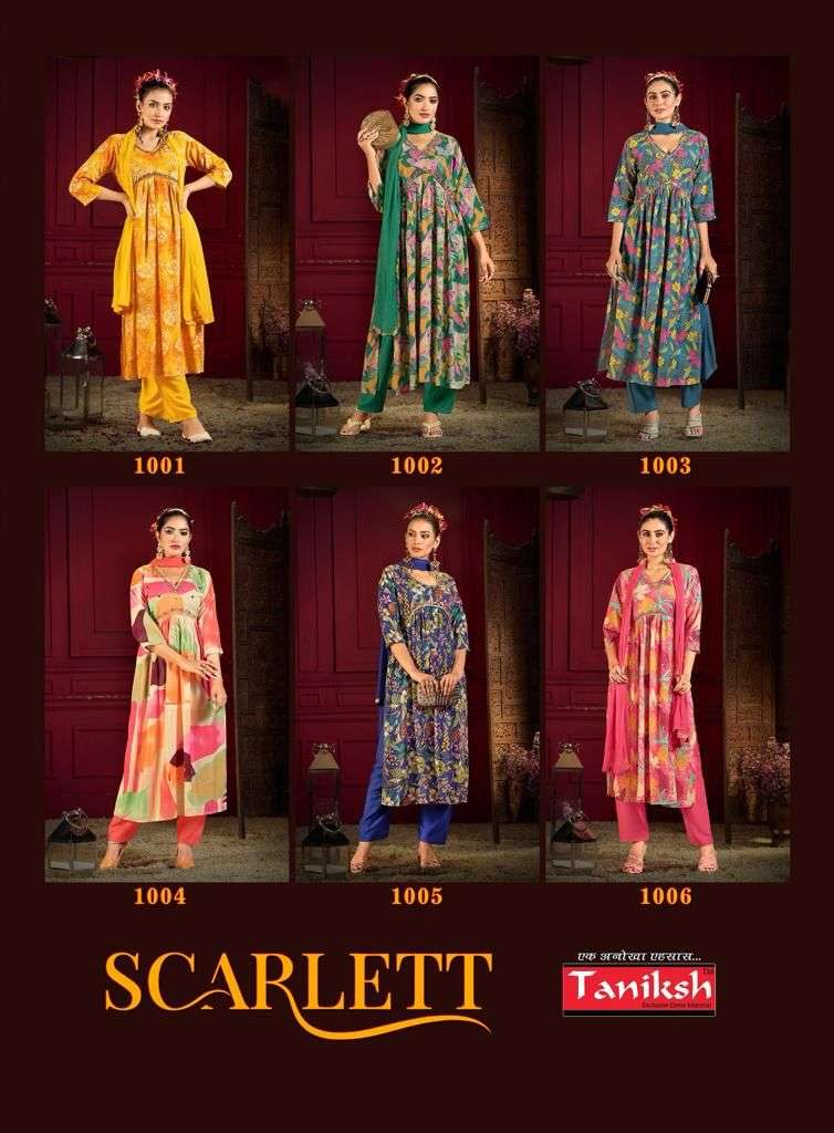 TANIKSH SCARLETT vol - 1 Kurti Wholesale catalog 