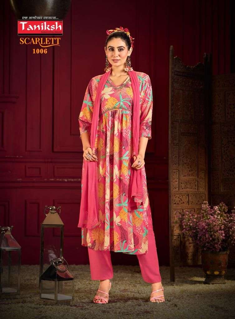 TANIKSH SCARLETT vol - 1 Kurti Wholesale catalog 