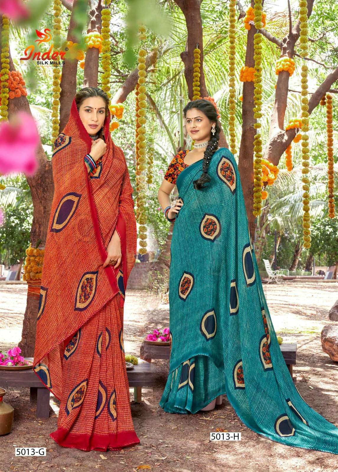 TANTRA BY INDER SILK CASUAL WEAR SAREE Wholesale catalog