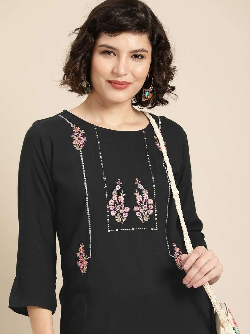 Tarini 44463 Rayon Slub Fancy Short Tops Kurti Wholesale catalog