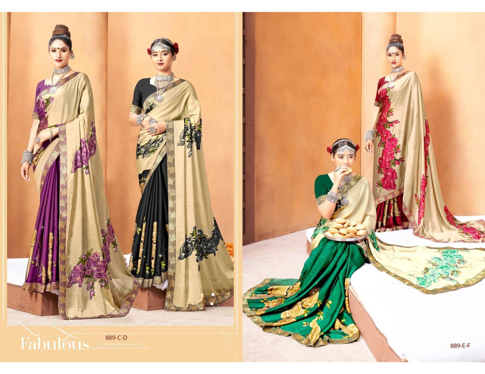 TASAR SILK INDER SILK MILLS Saree Wholesale catalog