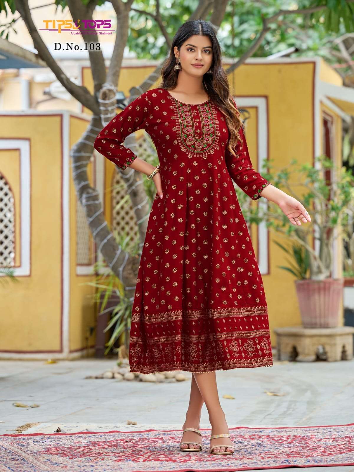 TIPS & TOPS CHARMIE Kurti Wholesale catalog