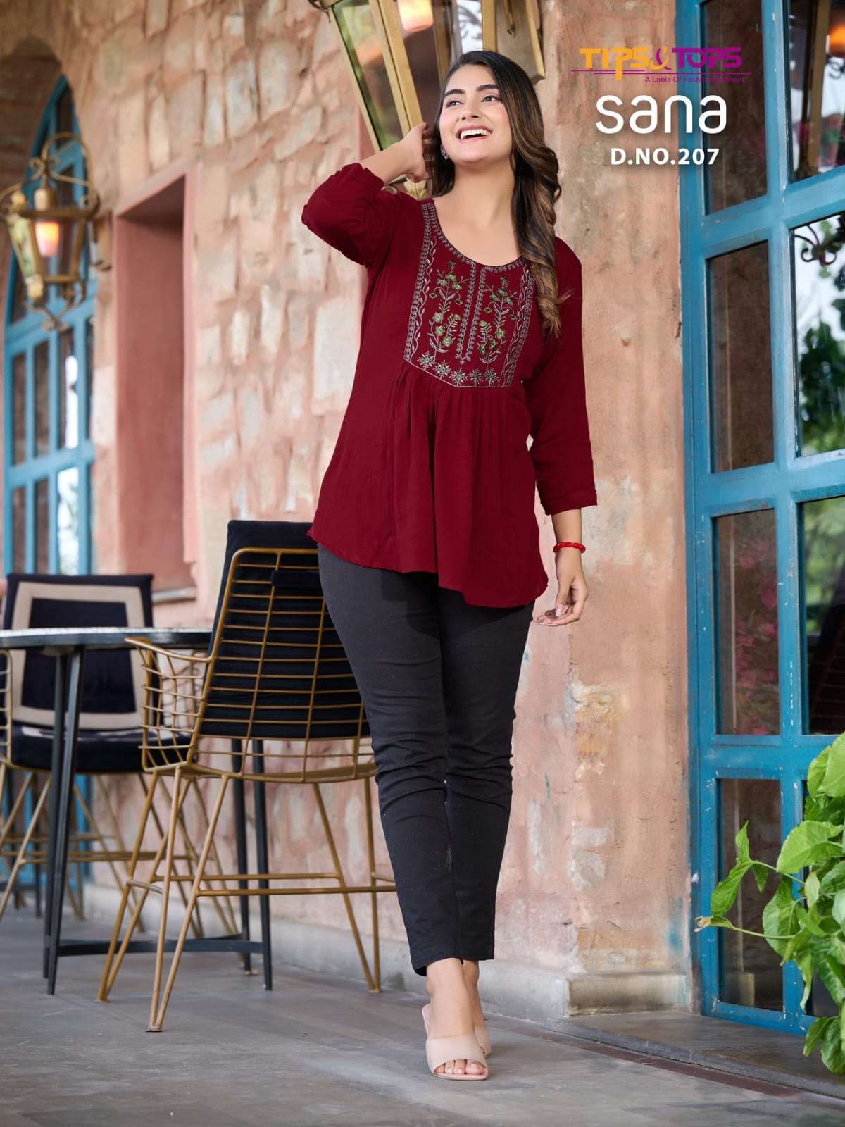 TIPS & TOPS SANA Vol 02 Kurti Wholesale catalog