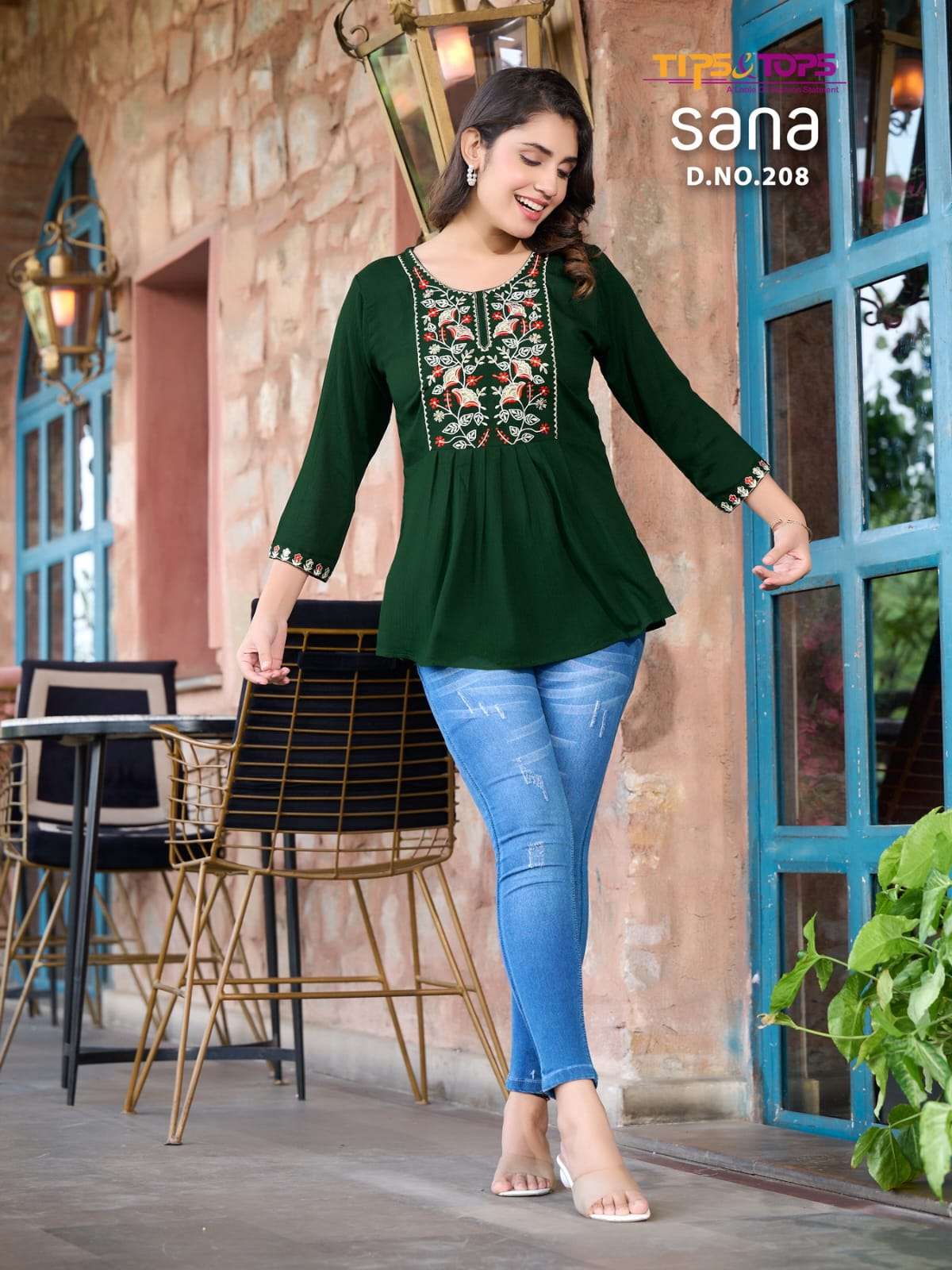 TIPS & TOPS SANA Vol 02 Kurti Wholesale catalog