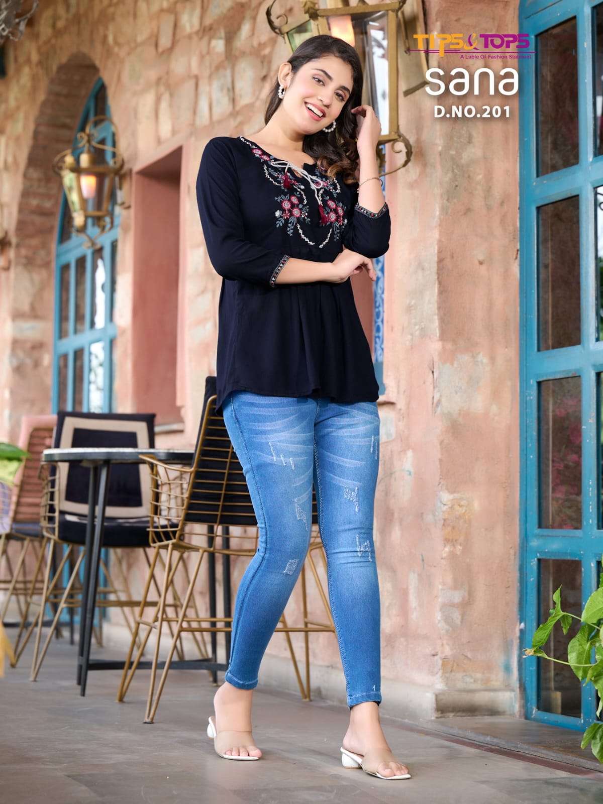 TIPS & TOPS SANA Vol 02 Kurti Wholesale catalog
