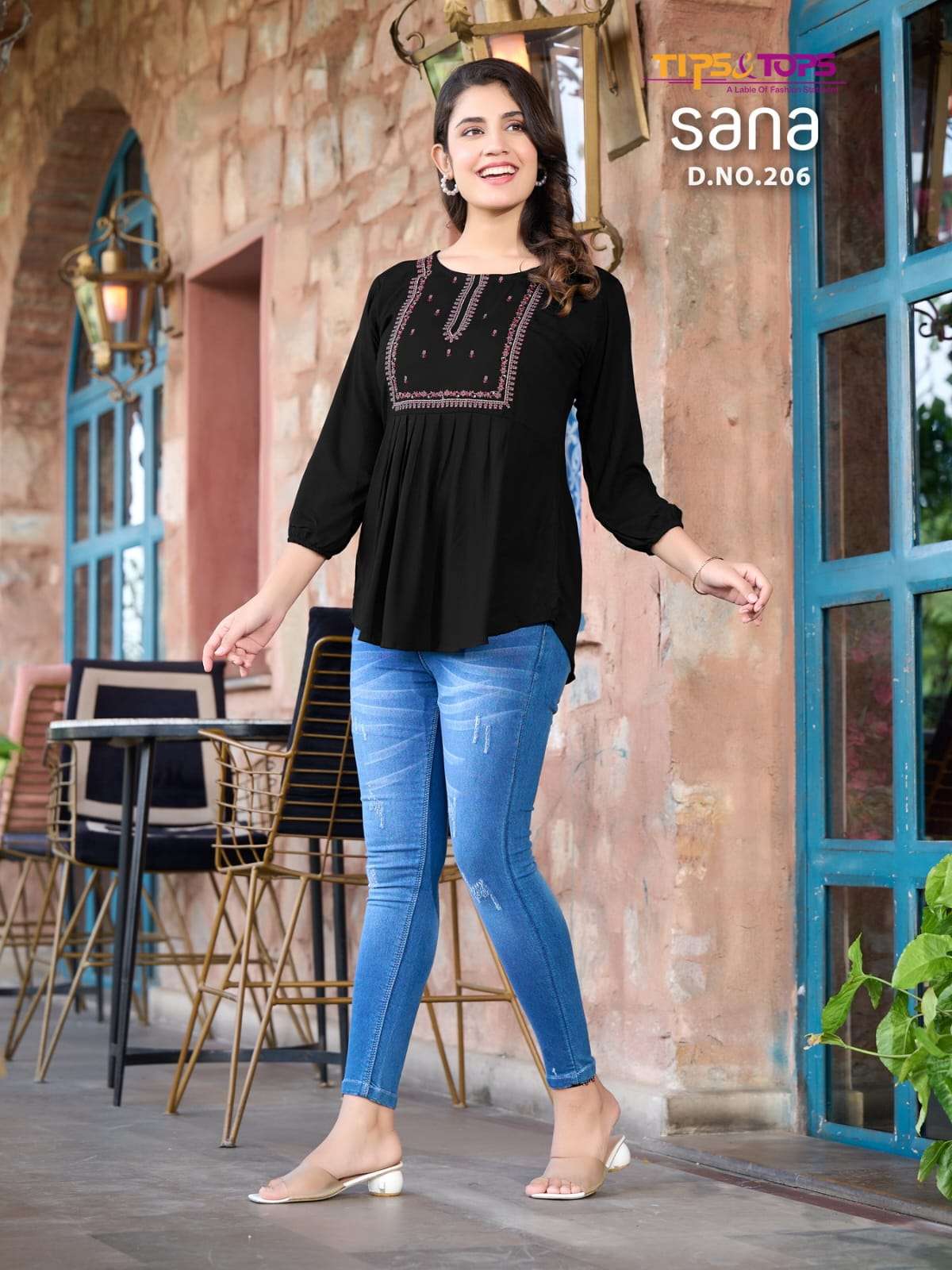 TIPS & TOPS SANA Vol 02 Kurti Wholesale catalog