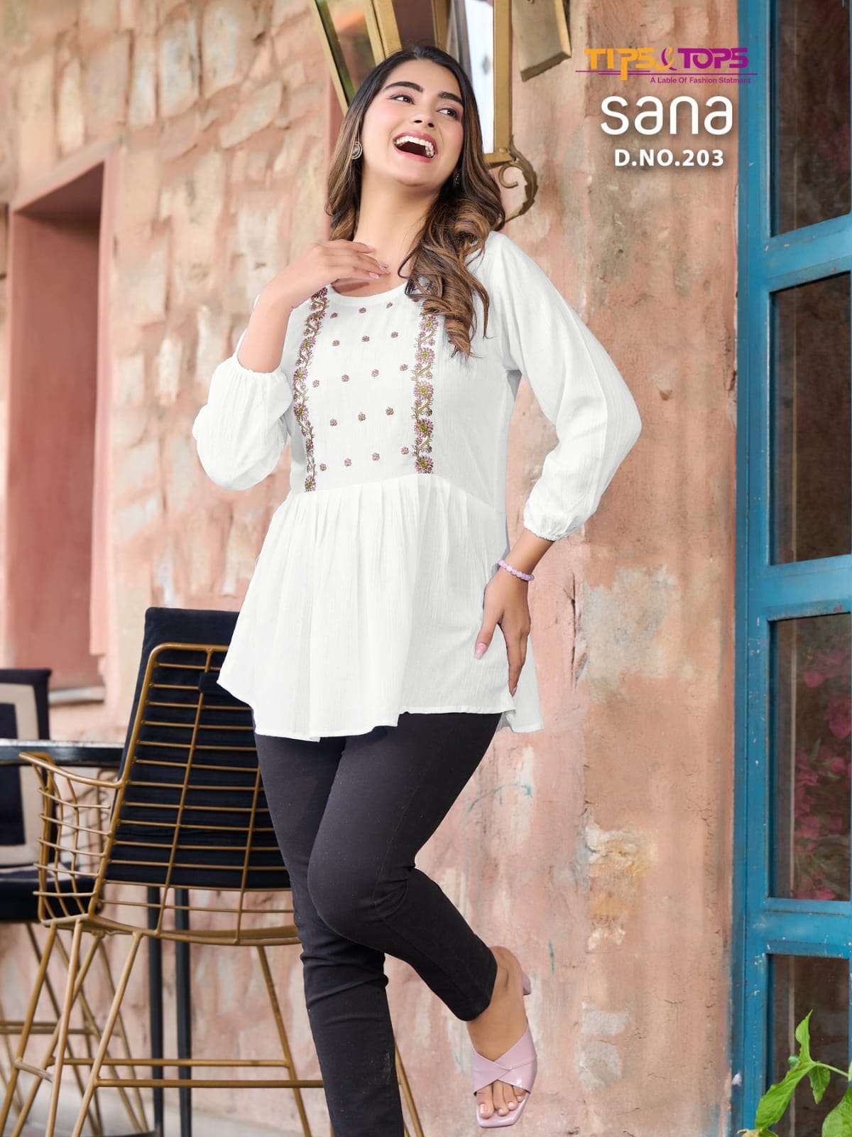 TIPS & TOPS SANA Vol 02 Kurti Wholesale catalog