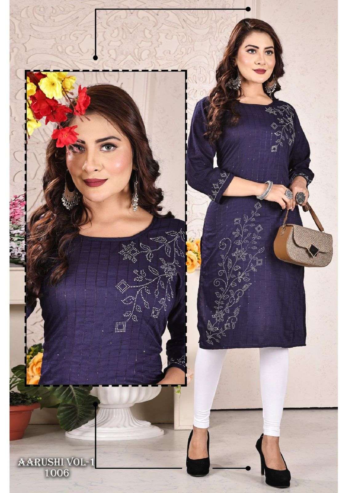TRENDY AARUSHI VOL-1 Kurti Wholesale catalog
