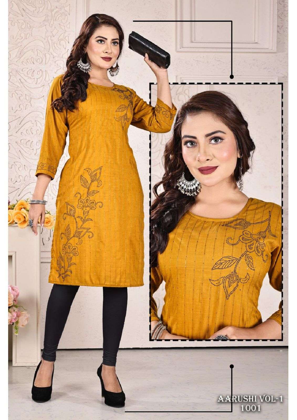 TRENDY AARUSHI VOL-1 Kurti Wholesale catalog